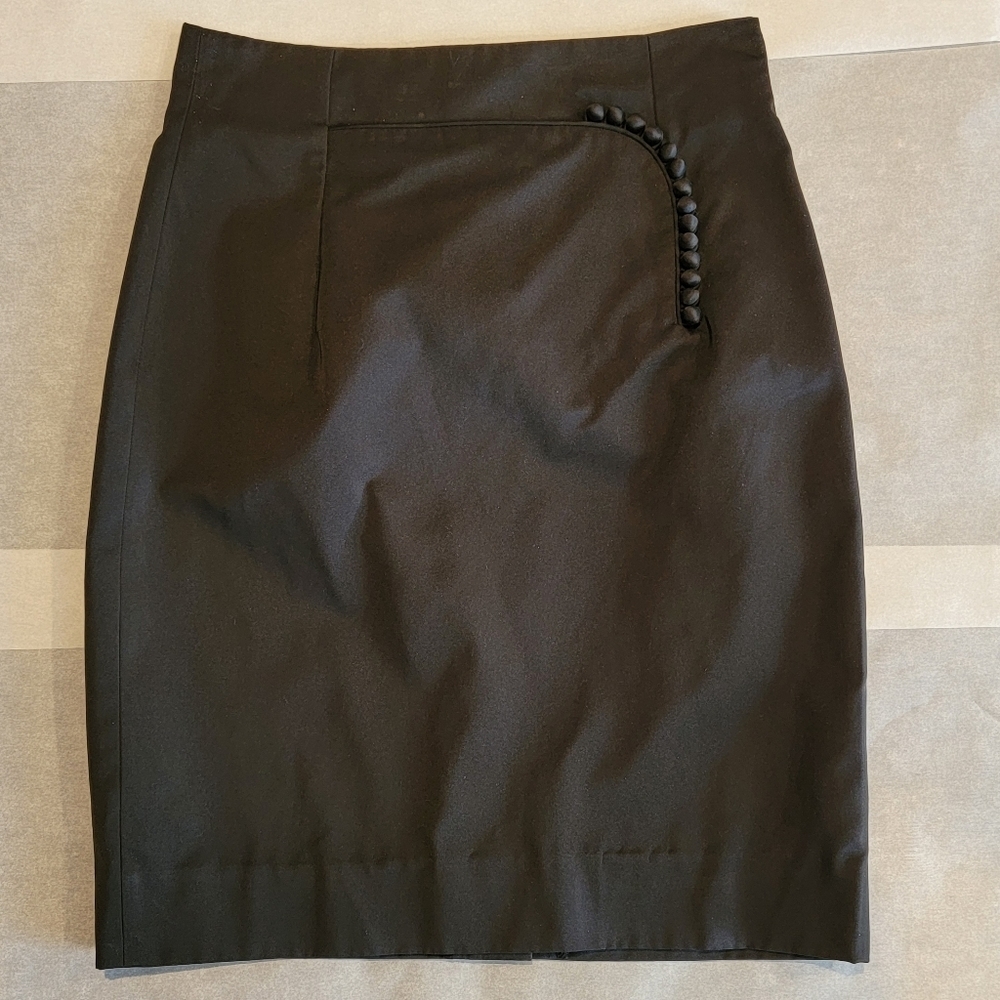 Hoss Intropia Black Pencil Skirt Women's Size 36 US Size 4